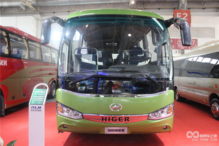 2016北京道路運輸展 海格8米混合動力城市客車
